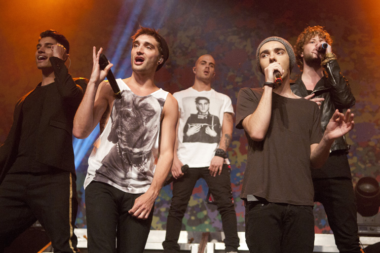 The Wanted performs in the Egyptian Room at Old National Centre, Thursday, May 15, 2014.