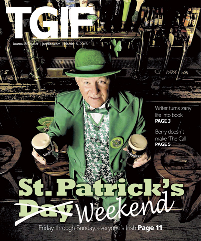 TGIF section cover on St. Patrick