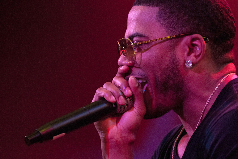 Nelly performs at The Vogue, Sunday, Feb. 8, 2015. The concert, presented by Creative Carter Group, was the launch party for 93.9 The Beat.