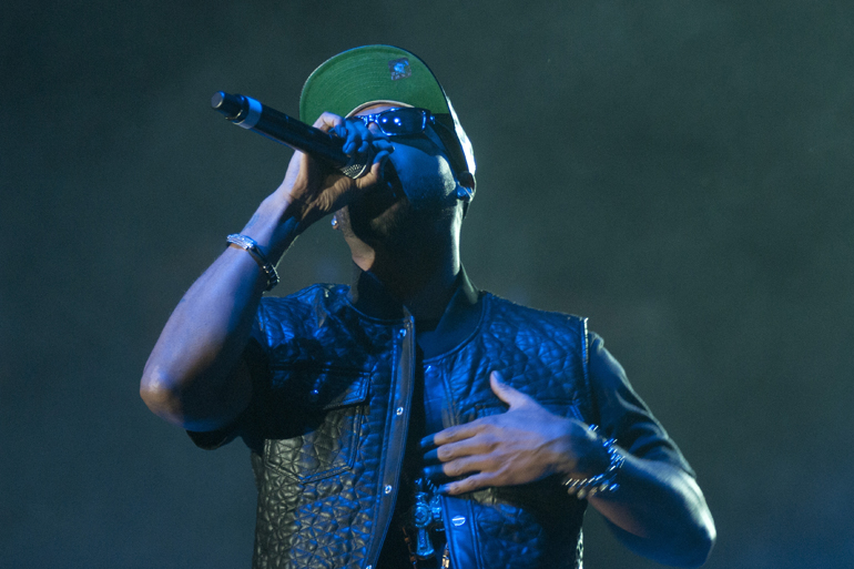 Jagged Edge performs during the Circle City Classic Cabaret at the Indiana Convention Center, Friday, Oct. 3, 2014.